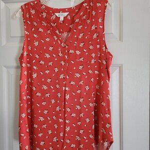 Sleeveless Tunic Top